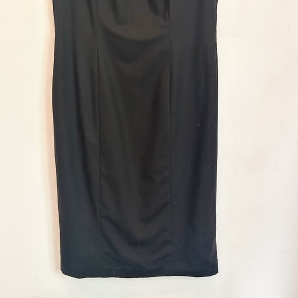 Escada Sport Sleeveless Fitted Dress Black Size 38/6 - Picture 4 of 7